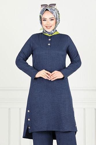 moda selvim Combined 018MR1077-M Navy Blue - Thumbnail