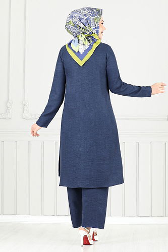 moda selvim Combined 018MR1077-M Navy Blue - Thumbnail