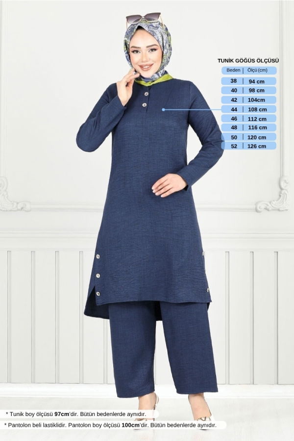 Modaselvim خصم صافٍ20%+20% في سلة التسوق طقم كحلي 018MR1077-M