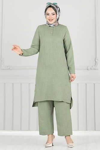 moda selvim Combined 018MR1078 Almond Green - Thumbnail