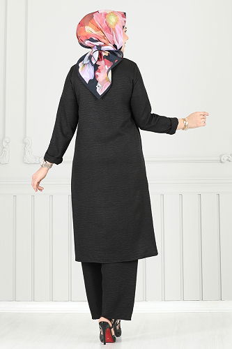 moda selvim Combined 018MR1078 Black - Thumbnail