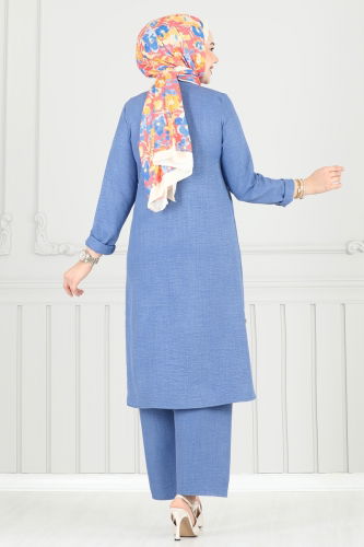 moda selvim Combined 018MR1078 Light Indigo - Thumbnail