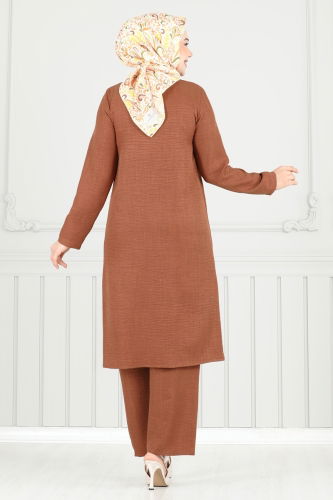 moda selvim Combined 018MR1078 Tan - Thumbnail