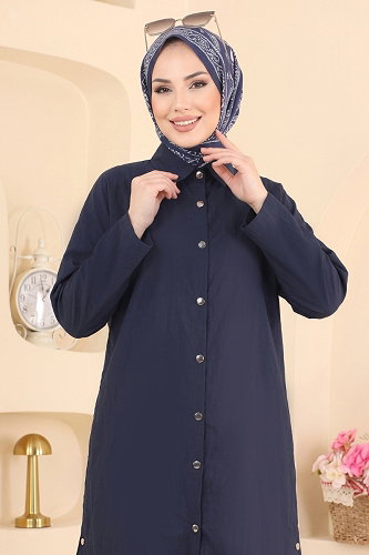 moda selvim Combined 018ZMRK1203 Navy Blue - Thumbnail