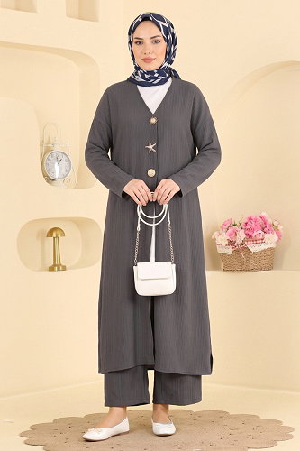 moda selvim Combined 019ZMRK1203 Anthracite - Thumbnail