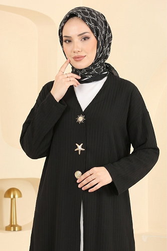moda selvim Combined 019ZMRK1203 Black - Thumbnail