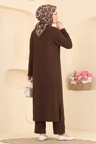 moda selvim Combined 019ZMRK1203 Brown - Thumbnail