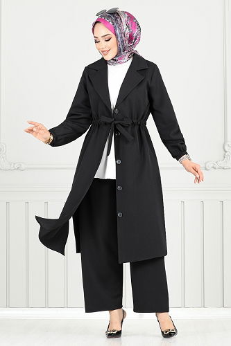 moda selvim Combined 021MR1077-M Black - Thumbnail