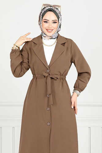 moda selvim Combined 021MR1077-M Light Brown - Thumbnail