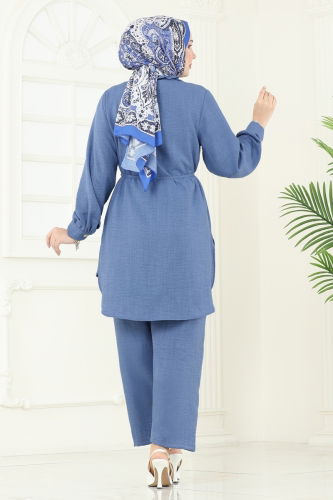 moda selvim Combined 022MR1078 Indigo - Thumbnail