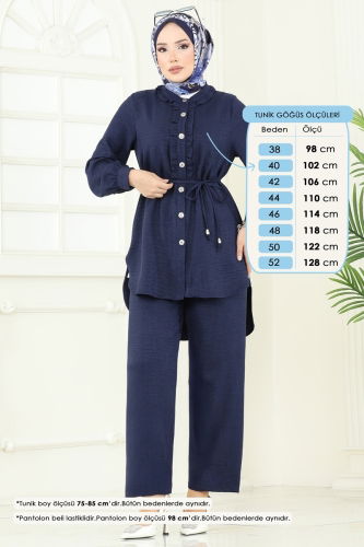 moda selvim Combined 022MR1078 Navy Blue - Thumbnail