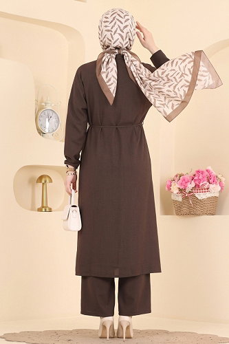 moda selvim Combined 022ZMRK1203 Bitter Brown - Thumbnail