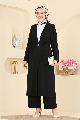 moda selvim Combined 022ZMRK1203 Black - Thumbnail