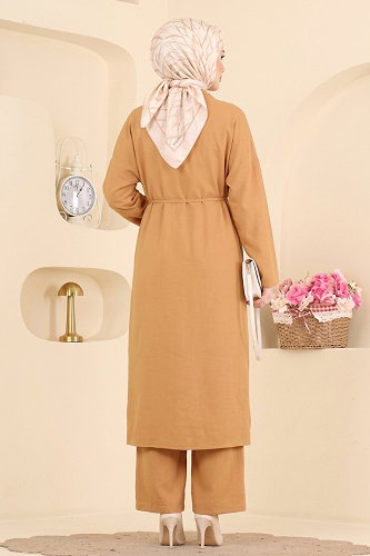 moda selvim Combined 022ZMRK1203 Mustard - Thumbnail