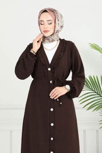 moda selvim Combined 023MR1078 Brown - Thumbnail