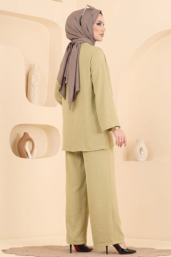 moda selvim Combined 023ZMRK1203 Almond Green - Thumbnail
