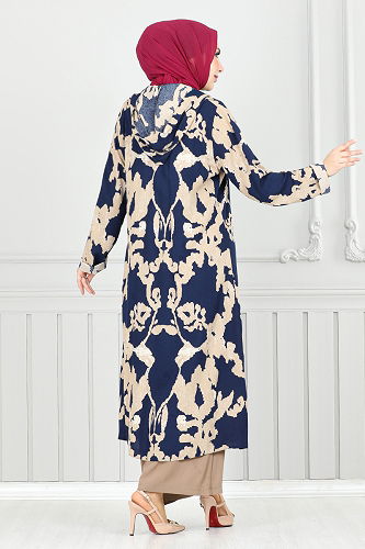 moda selvim Combined 0332BGS895 Dark Navy&Vision - Thumbnail