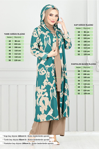 moda selvim Combined 0332BGS895 Emerald & Vision - Thumbnail