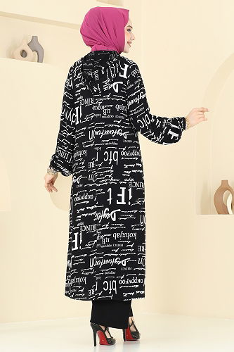 moda selvim Combined 0335BG354 Black - Thumbnail