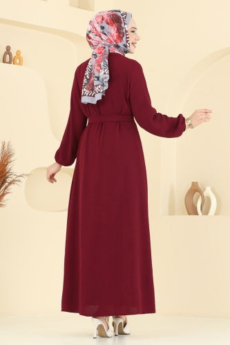 moda selvim Combined 0336BG354 Light Burgundy - Thumbnail