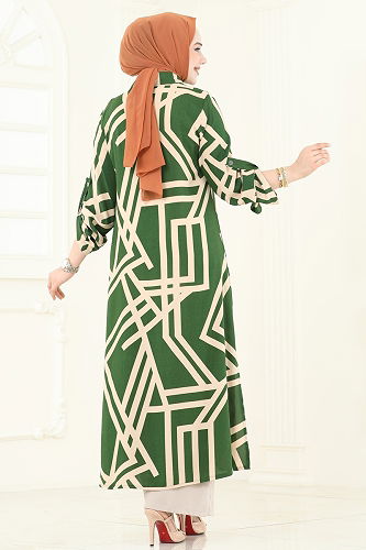 moda selvim Combined 0337BG354 Emerald - Thumbnail