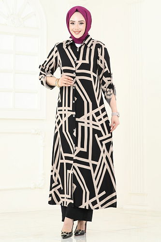 moda selvim Combined 0337BG354 Vision&Black - Thumbnail