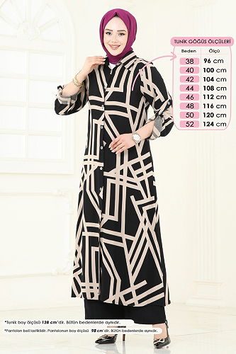 moda selvim Combined 0337BG354 Vision&Black - Thumbnail