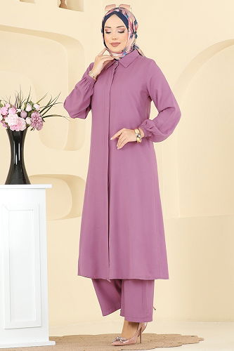 moda selvim Combined 0340BG354 Lilac - Thumbnail