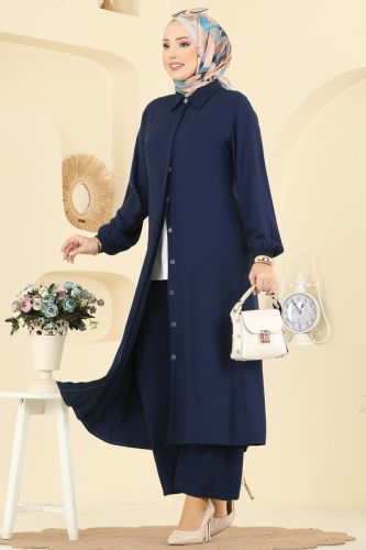 B.G.S. - Combined 0340BG354 Navy Blue