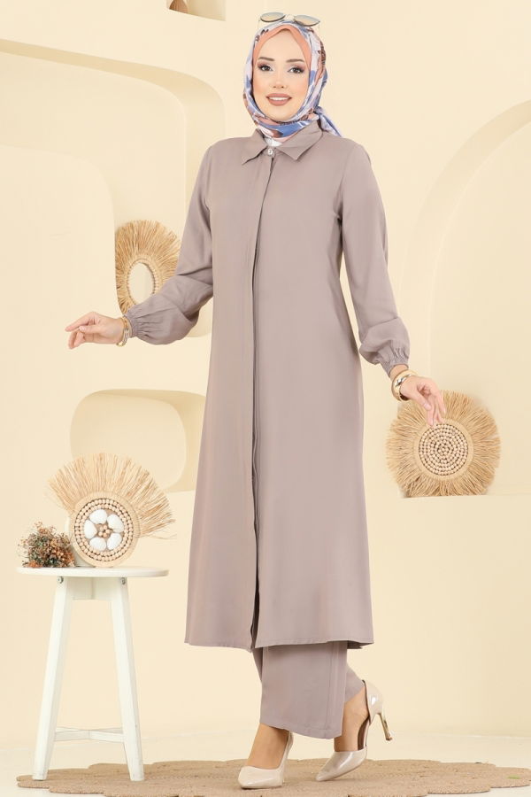 Modaselvim الاطقم طقم بيج 0340BG354