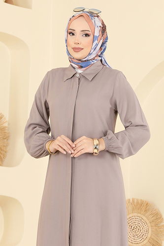 moda selvim طقم بيج 0340BG354 - Thumbnail