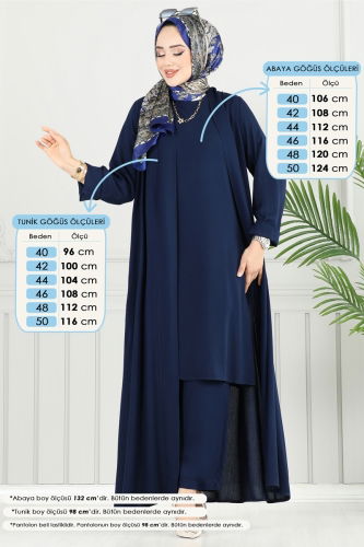 moda selvim Combined 0342BG354 Navy Blue - Thumbnail