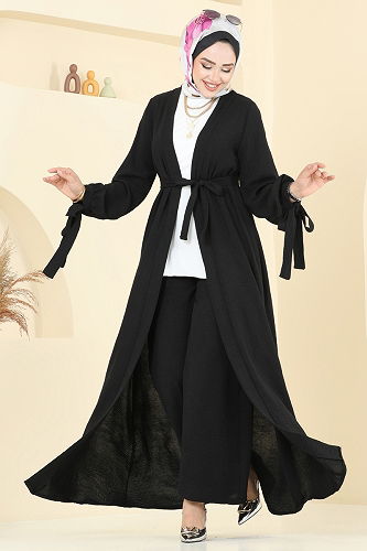 moda selvim Combined 0344BG354 Black - Thumbnail