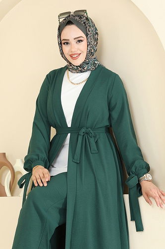 moda selvim Combined 0344BG354 Emerald - Thumbnail