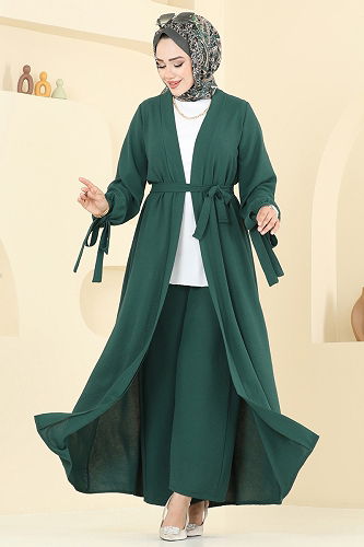 moda selvim Combined 0344BG354 Emerald - Thumbnail