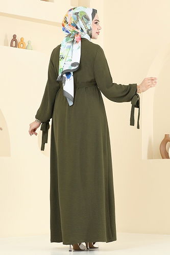 moda selvim Combined 0344BG354 Khaki - Thumbnail