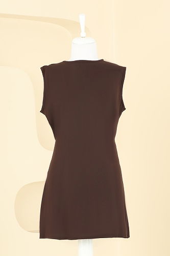 moda selvim طقم نمط 1 بني 0345BG354 - Thumbnail