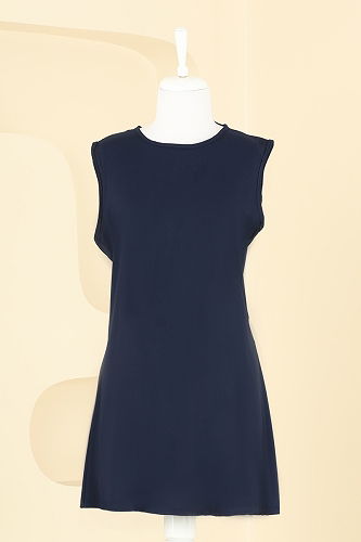 moda selvim Combined 0345BG354 Pattern 1 Indigo - Thumbnail