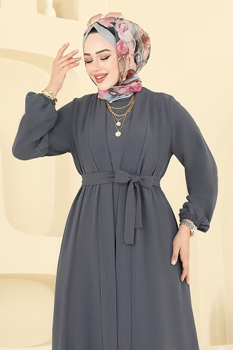 moda selvim Combined 0347BG354 Anthracite - Thumbnail