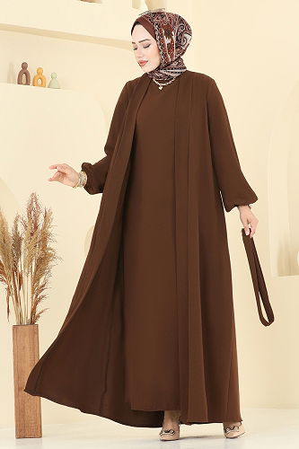 moda selvim Combined 0347BG354 Light Brown - Thumbnail