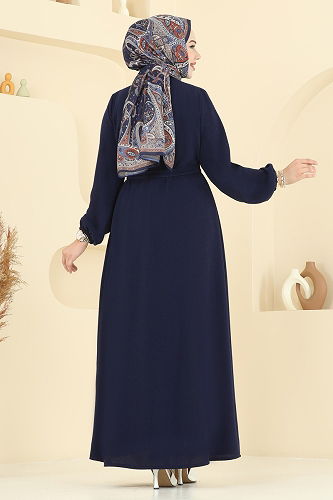 moda selvim Combined 0347BG354 Navy Blue - Thumbnail