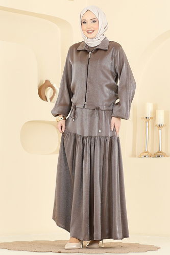 moda selvim Combined 0353ERK1158 Brown - Thumbnail