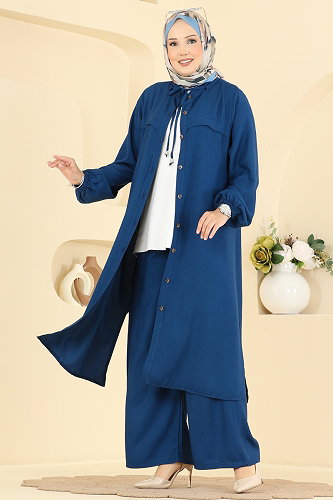 moda selvim Combined 0355BG354 Dark Indigo - Thumbnail