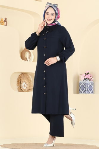B.G.S. - Combined 0355BG354 Navy Blue