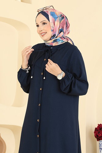 moda selvim Combined 0355BG354 Navy Blue - Thumbnail