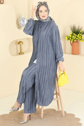 E.R.K. - طقم رمادي غامق 0356ERK1158