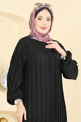 moda selvim Combined 0356ERK1158 Black - Thumbnail