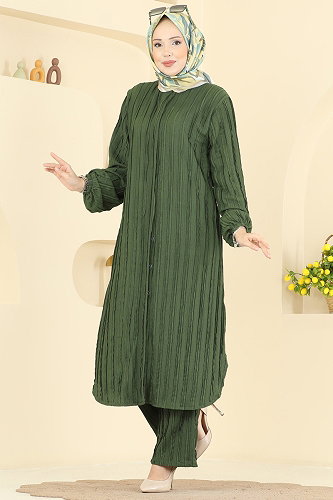 moda selvim Combined 0356ERK1158 Khaki - Thumbnail