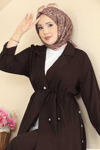 moda selvim Combined 0358BG354 Brown - Thumbnail
