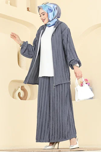 moda selvim Combined 0361BG354 Dark Gray - Thumbnail